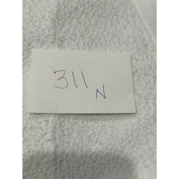 Vintage Cache White Terry Cloth Embroidered Eagle Stars Lounge Set Size S Y2K - Picture 13 of 13